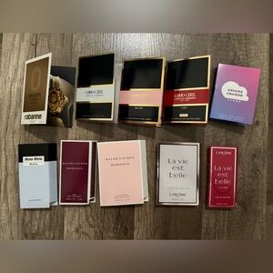 Brand new Women perfume samples 10 pcs